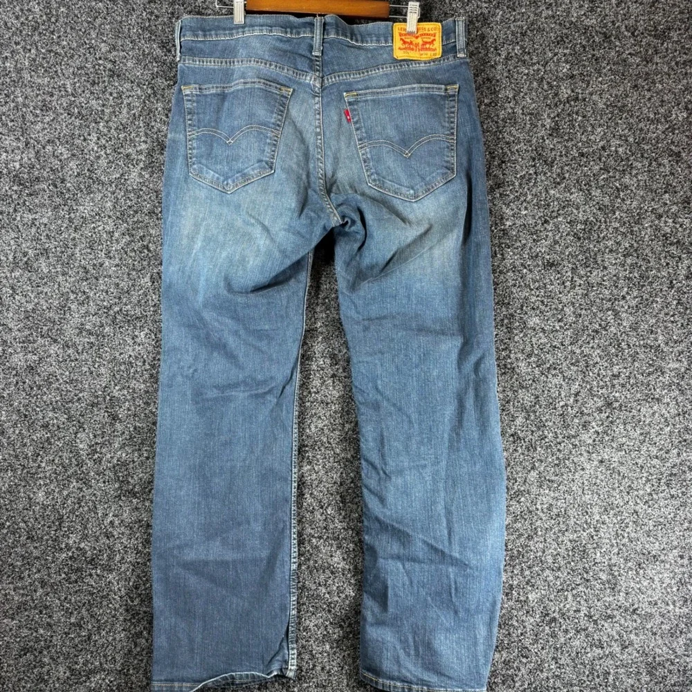 Levis 559 Relaxed Straight Jeans Mens 36x32 Blue Medium‎ Wash Denim Pants